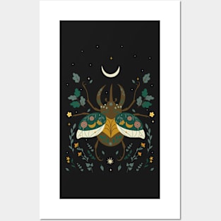 Floral Beetle Posters and Art